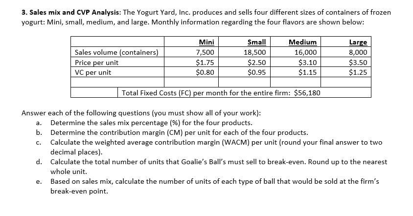Answer in a text or tables that I can copy please. Thank