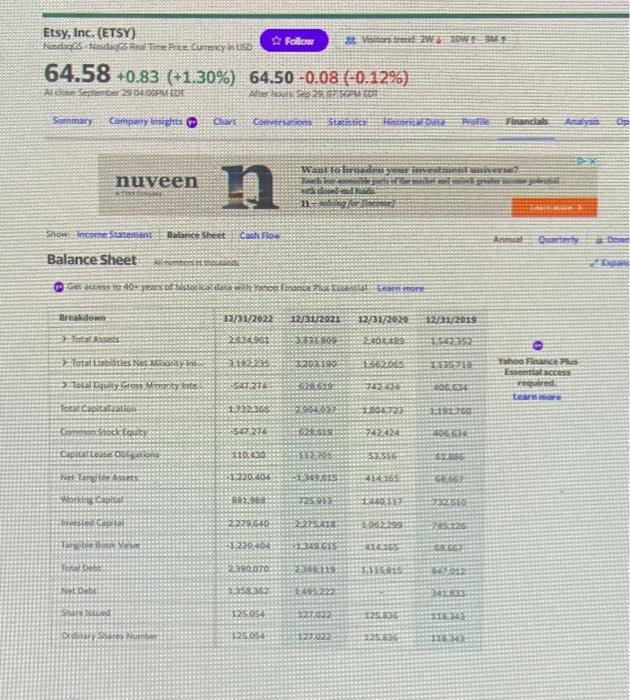help i need you to calculate the 9 ratios for both firms