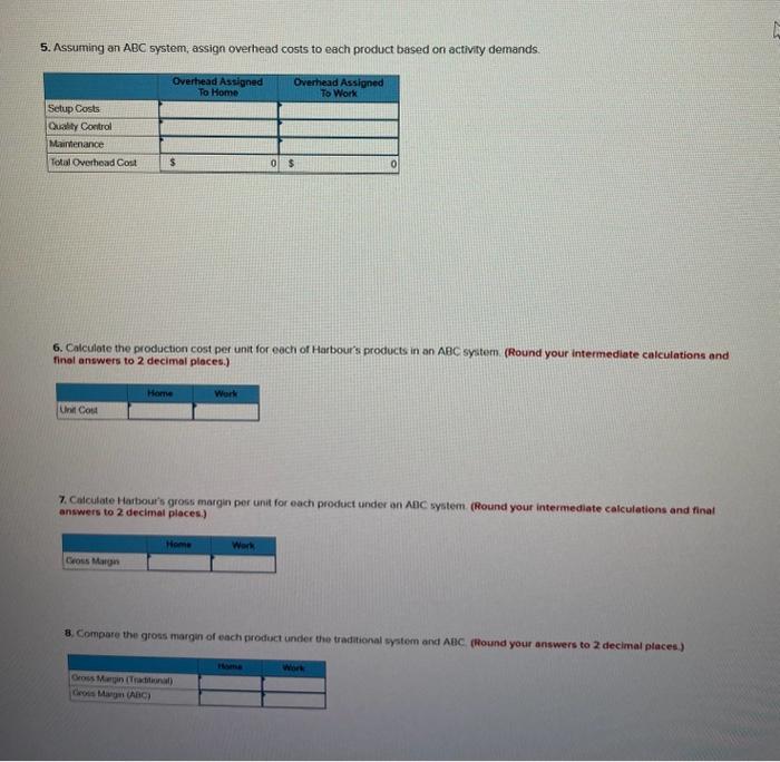 Thank you Harbout has monthly overtead of $180030, which is devided into
