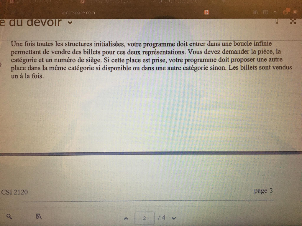 de la pice de thatre, Un slice de Tickets contenant les billets