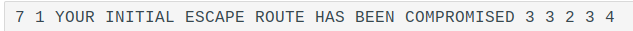 Encrypt (3) Print (4) Quit Selection: The message is: YOUR INITIAL ESCAPE