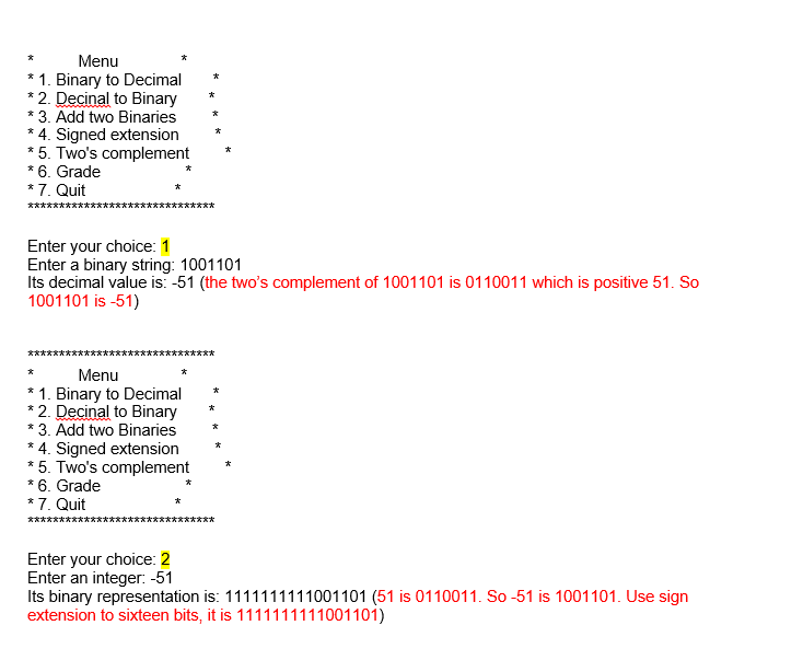 The structure of the program has been established. Only need to implement