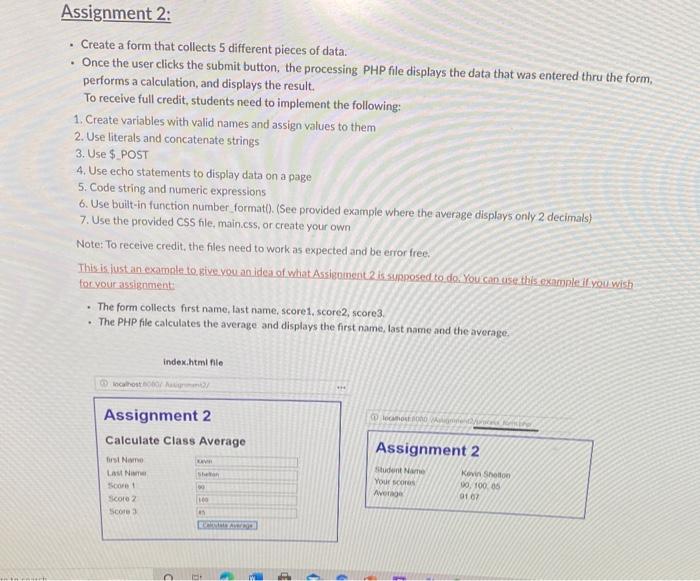  why when i try put in the name and scores and