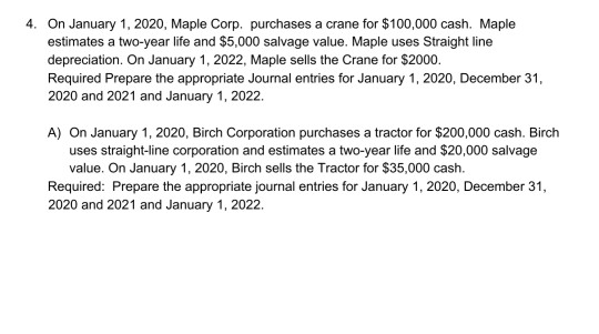 please write it clearly, and don't use pdf. 4. On January