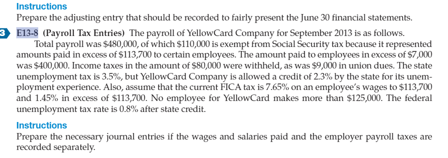  Please show work in excel. Instructions Prepare the adjusting entry that
