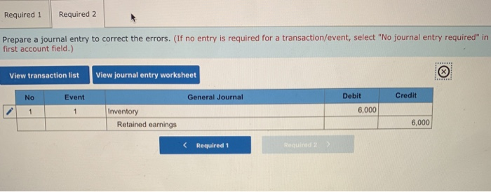 joining the company in 2018, you discover the following errors related to
