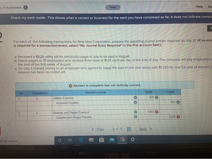  can someone help with what i did wrong er 4 Homework