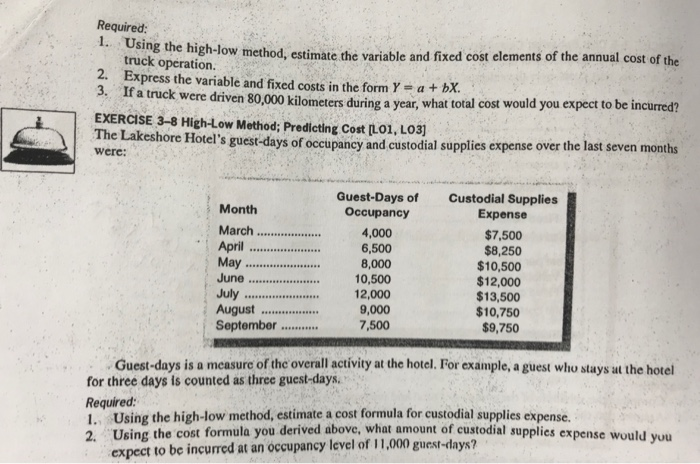 Could someone answer for me this question. Thank you in advance. Required: