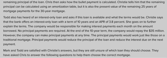 which equations you use and where. thank you! Mark Sexton and Todd