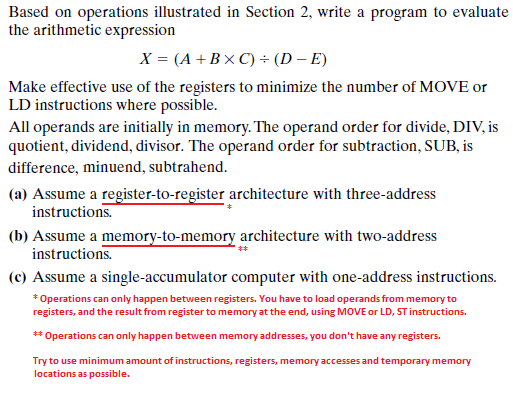  Based on operations illustrated in Section 2, write a program to