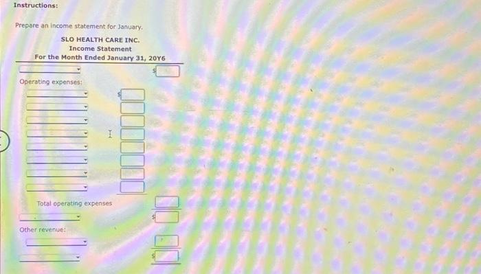 owned and operated by Morgan Denby, the sole stockholder. The account balances