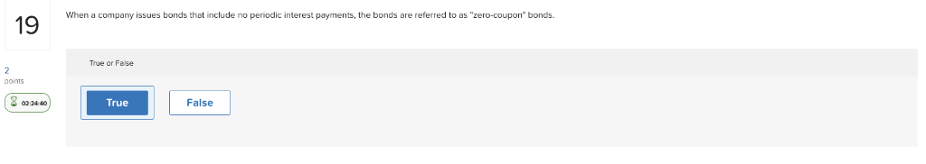 When a company issues bonds that include no periodic interest payments,