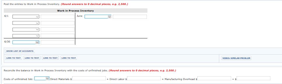 39,821 Work in Process Inventory6,760 Manufacturing Overhead Incurred 38,613 Subsidiary data for