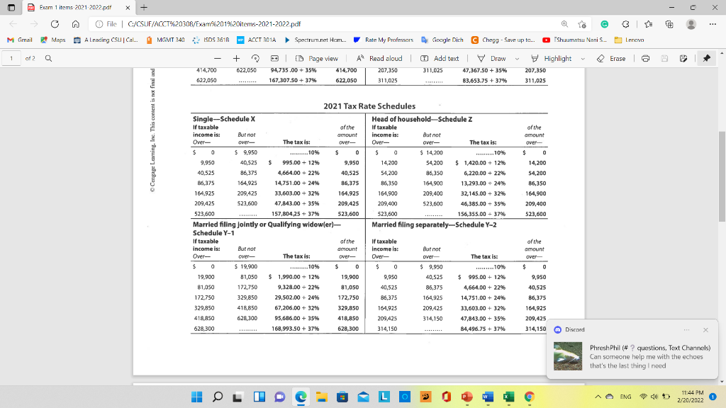at the bottom. I know Chegg has results, but it is incomplete.