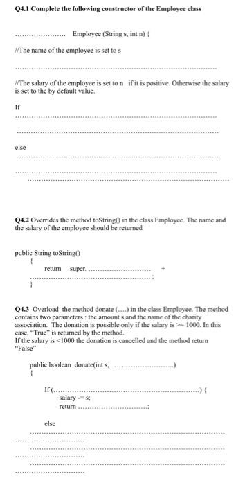 name="name :"; public Persono \{ System.out.println(" Person Created "); 1 public Person