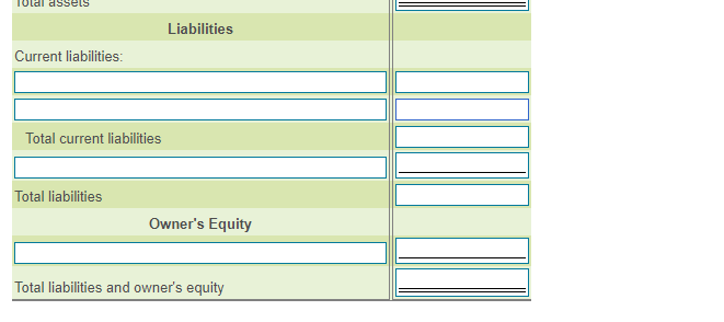 statements. (Click the icon to view the figures.) Prepare Wireless Connections's classified