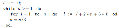 I need help with this homework question please. Analyze the following pseudocode