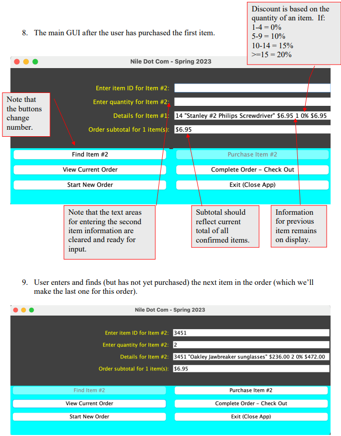 a transaction log file. Your program development must include the following steps: