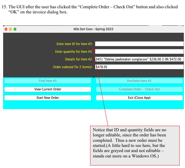 illustrated below, the various buttons on the interface are only accessible at