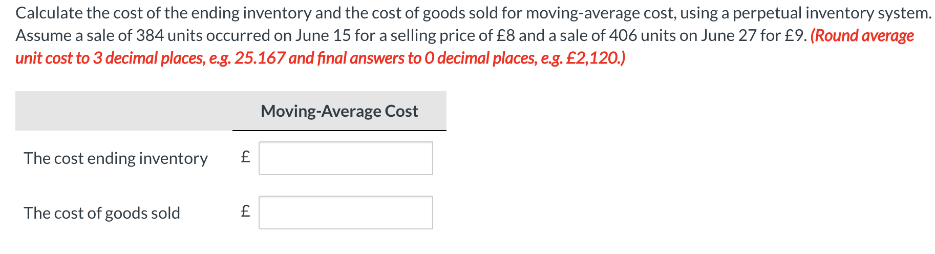 of 6 - /20 E Metlock Ltd. reports the following for the