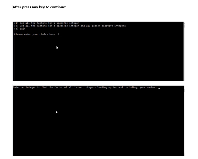 integer from the user We'll use this a lot, so convert that