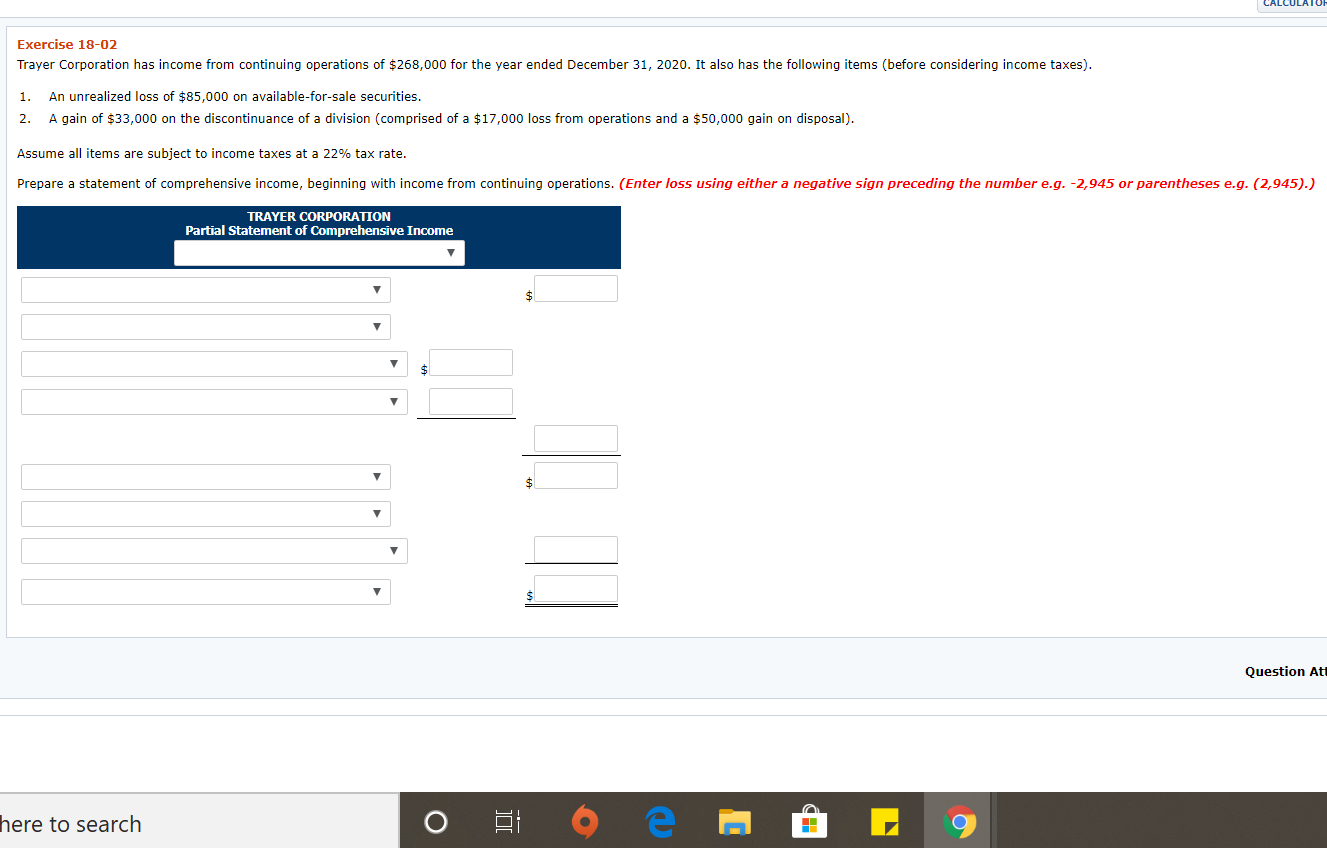 please help and show work! thanksplease help and show work CALCULATOH Exercise