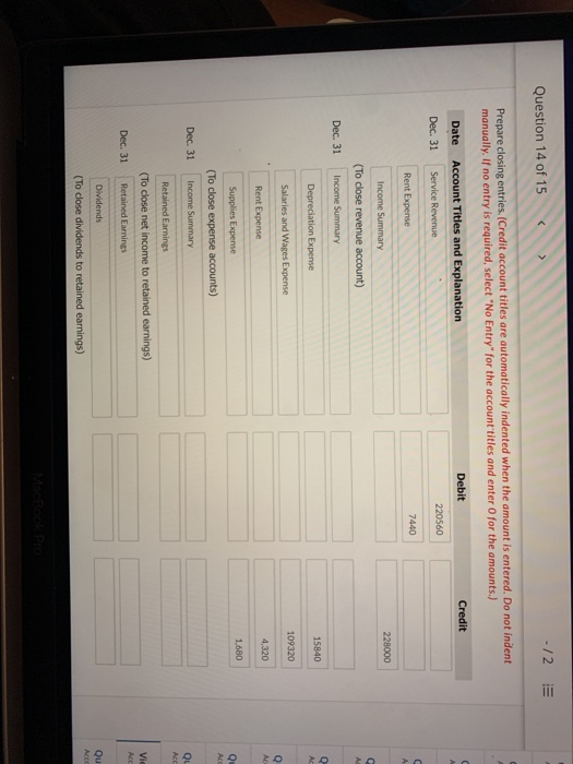 account balances from the adjusted trial balance as of December 31, 2022,