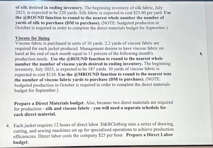 & & & & & & \\ \hline & Viscose & &