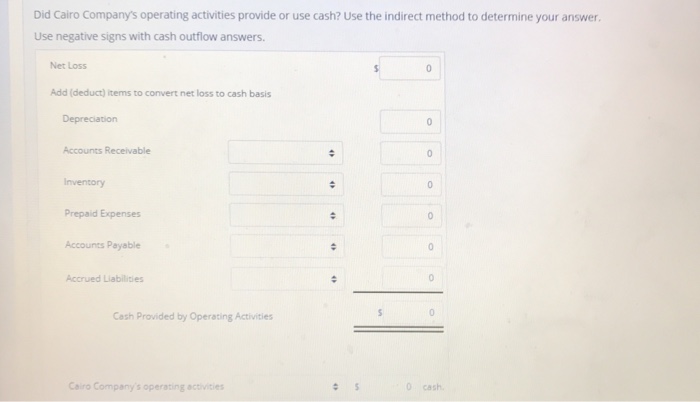 $24,000 net loss from operations. De year was $9,600, and a dividend