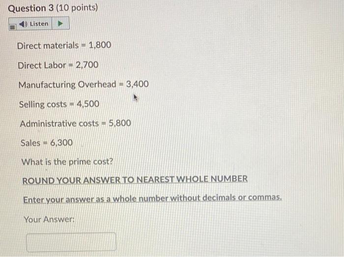 cost drivers that match the three activities: Machine Setups, Inspection Hours and