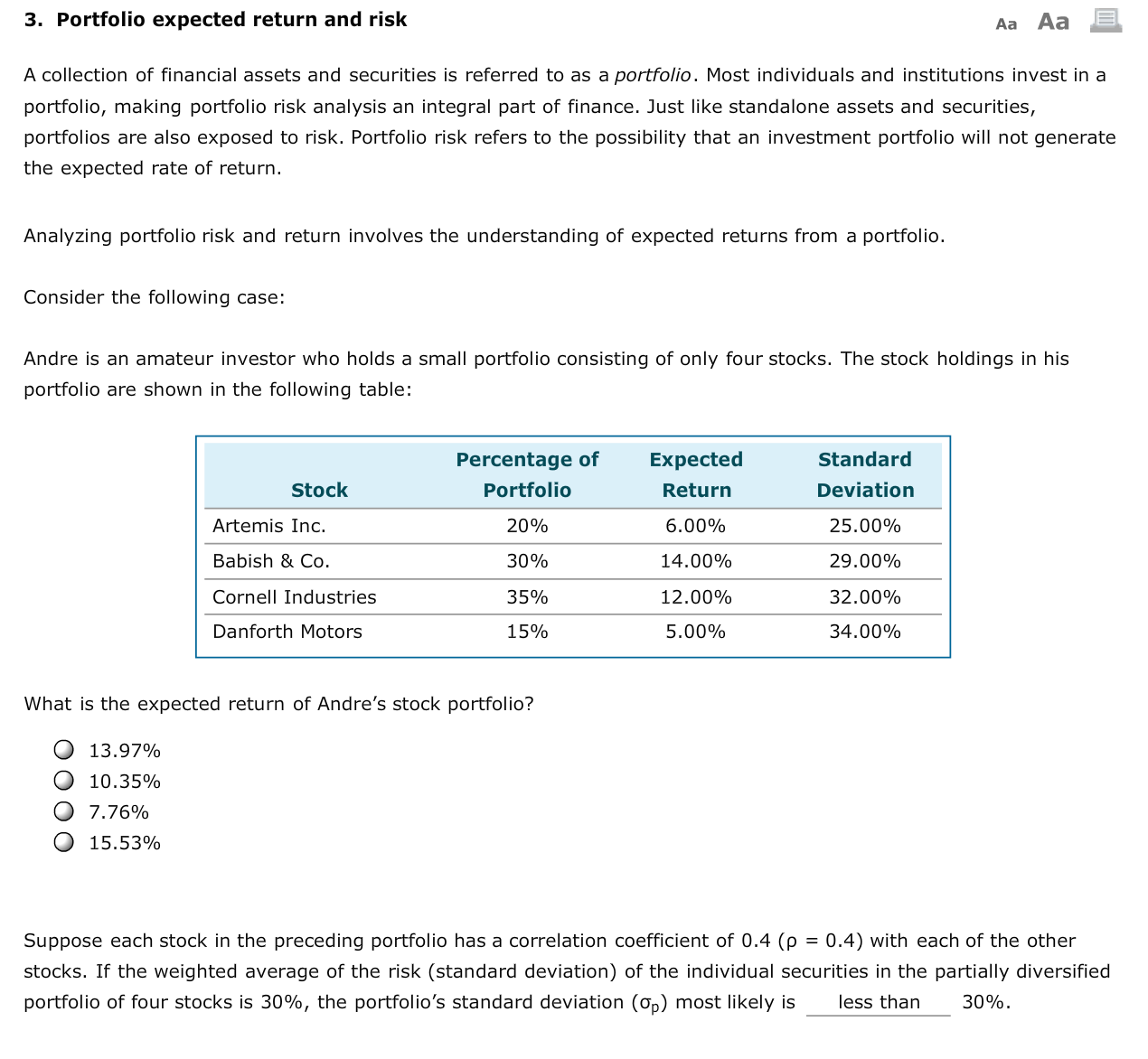 (I accidentally selected less than for the last part) An explanation would