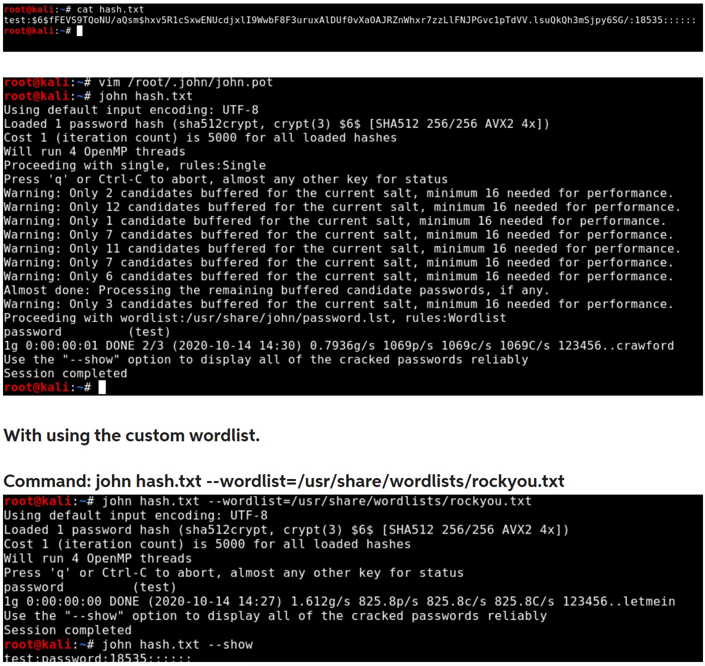  I am doing this assignment using Kali Linux (COMPUTER SECURITY) I