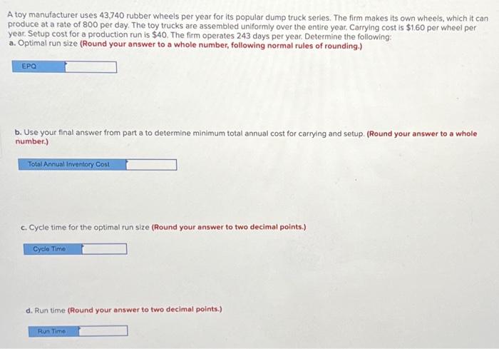 Please help with parts A, B, C, and D. ASAP. Thank you.