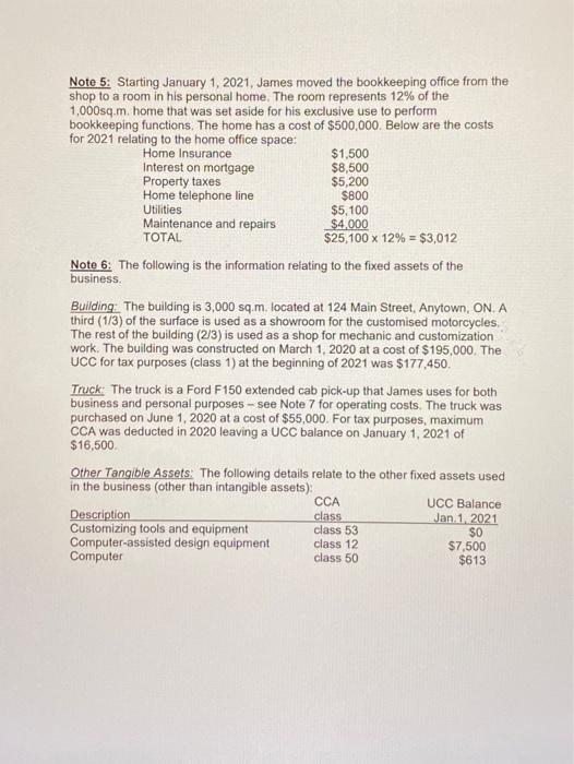 in this course. The facts you must use are given below. The