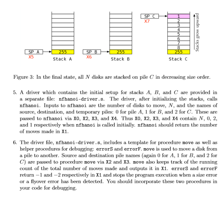 (using a spare pile) one disk at a time without ever placing