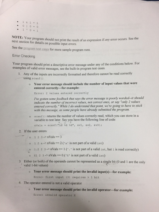 assignment, you will work with C conditional statements to implement a simple