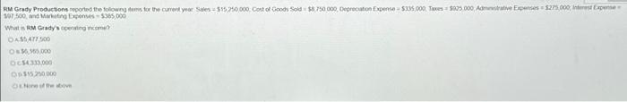  What is RM Gradyrs copering rectore? ASSATIS00 cs 339009 p14 125000