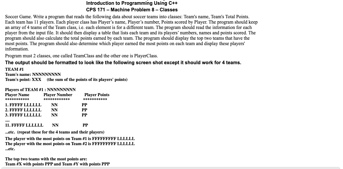 C++ Please! Introduction to Programming Using C++ CPS 171 - Machine