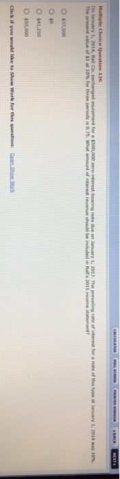  Multiple Choice Question 126 On January 1, 2014, Ball Co. exchanged