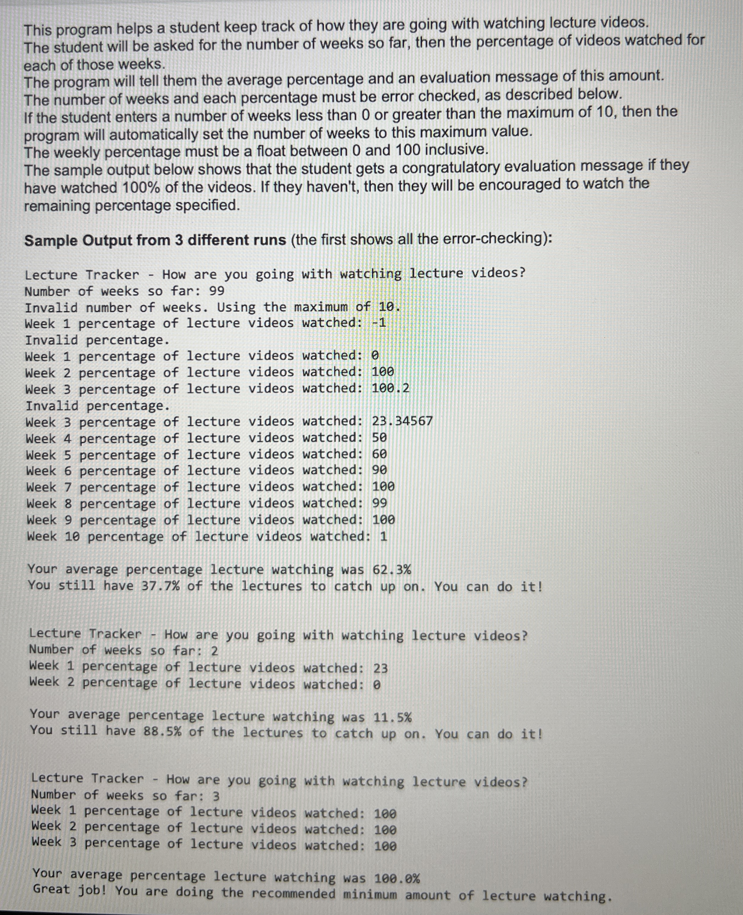  Write pseudocode before writing the solution code(don't use def) 