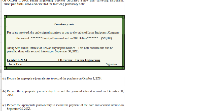  For value received, the undersigned promises to pay to the order