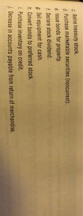 cash, (2) a use of cash, and/or justment leading to a source