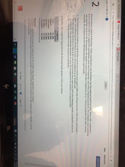  es-Blackboard Learn chapter 8 HW Set 2 IMMHE apter 8 HW