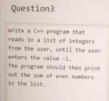 integers. For example, sum-of_squanes (3} should return 12+22+32 =14. Write a C++