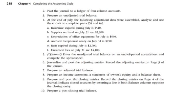 cycle OB.4,5 For the past several years, Samantha Hogan has operated a