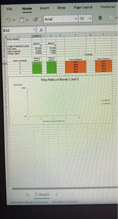  File Home Insert Draw Formulas Page Layout v V Arial 10