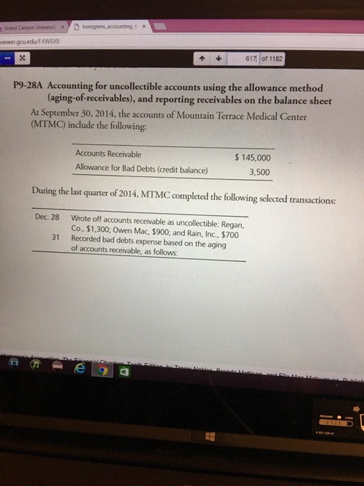  These two is for 28A e Grand Canyon Universit x D