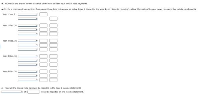 this instaliment note, similar to the one presented in Exhibit 4. Note: