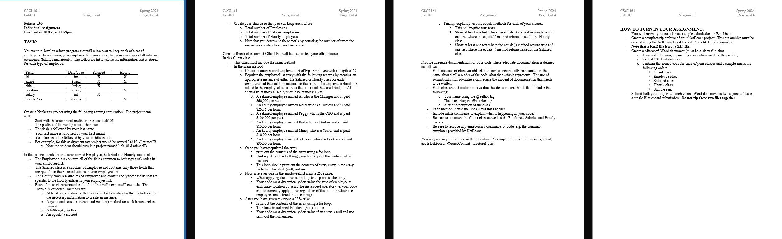  Please solve all using Java Netbeans with seperate classes. Thank you!
