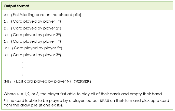 PROBLEM 1: Match-making[50points] Basic Rules of the game Ochos Locos Setup: The